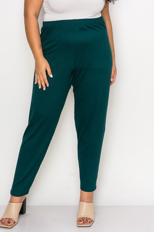 SALE!! BT-D {Going Over} Green "Buttersoft" Pants PLUS SIZE 3X 4X 5X 6X