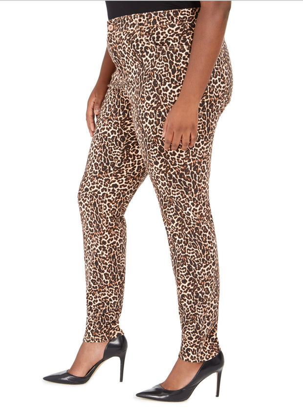 SALE!! BT-A  M-109 {INC Brand}  Leopard Jeans! EXTENDED PLUS SIZE 14W 15W 18W 20W 22W 24W 26W 28W