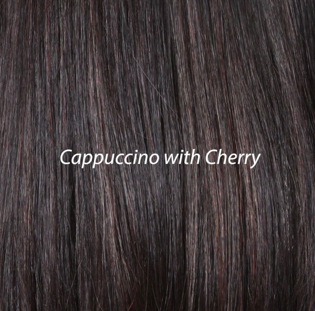 SALE!! "Caliente" (Cappuccino with Cherry) BELLE TRESS  Luxury Wig