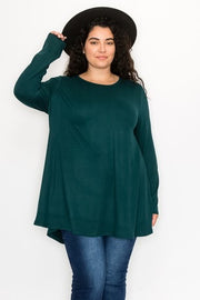 SALE!! 50 SLS-C {The New Staple} Hunter Green "Buttersoft" Top EXTENDED PLUS SIZE 1X 2X 3X 4X 5X 6X