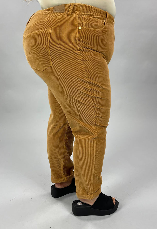 BT-A {Desert Sky} Camel Corduroy Pants PLUS SIZE 24