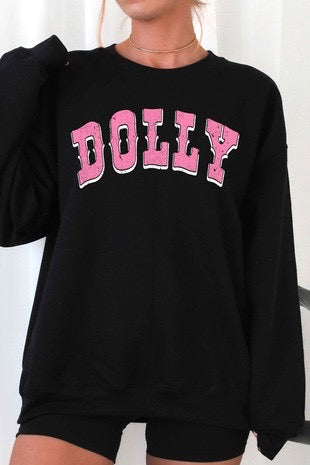 SALE!! 79 GT-V {Quit Talking And Start Doing} Black DOLLY Sweatshirt PLUS SIZE XL 2X 3X