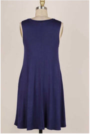 SALE!! 67 SV-B {Cinch Me} Navy Blue with Floral Detail PLUS Size 1X 2X 3X