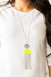 PAPARAZZI (428) {Color Me Neon} Necklace & Earrings