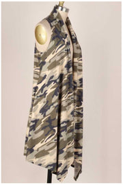 SALE!! OT-Z {Combat} Green Camo Soft Knit Vest PLUS SIZE XL 2X 3X