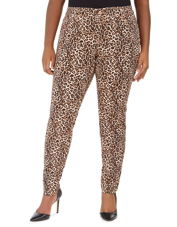 SALE!! BT-A  M-109 {INC Brand}  Leopard Jeans! EXTENDED PLUS SIZE 14W 15W 18W 20W 22W 24W 26W 28W