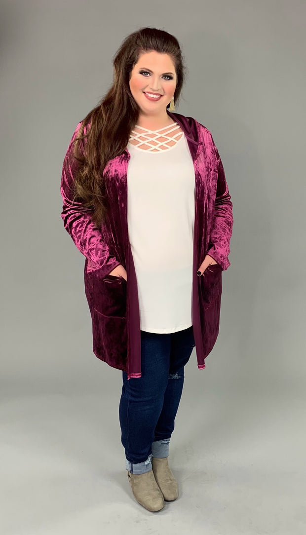 SALE!! OT-O {Wow That’s Gorgeous} Soft Velvet with Hood