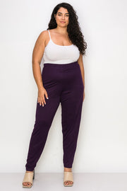 SALE!! BT-H {Stay Sweet} Purple Lounge Pants CURVY BRAND!!! EXTENDED PLUS SIZE 3X 4X 5X 6X  (True To Size}