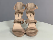 SALE!! Shoes {Make Your Own Way} Taupe Multi Strap Heels