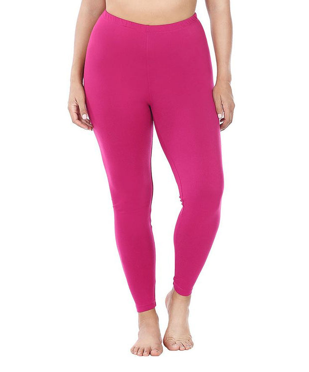 BT {Can't Be Beat) Magenta Butter Soft Full Length Leggings