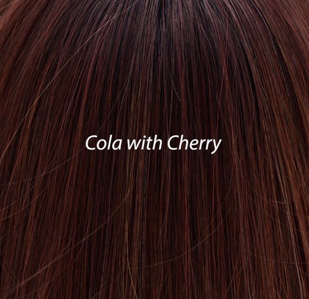 {BELLE TRESS}  "Torani" (Cola with Cherry) Belle Tress Luxury Wig