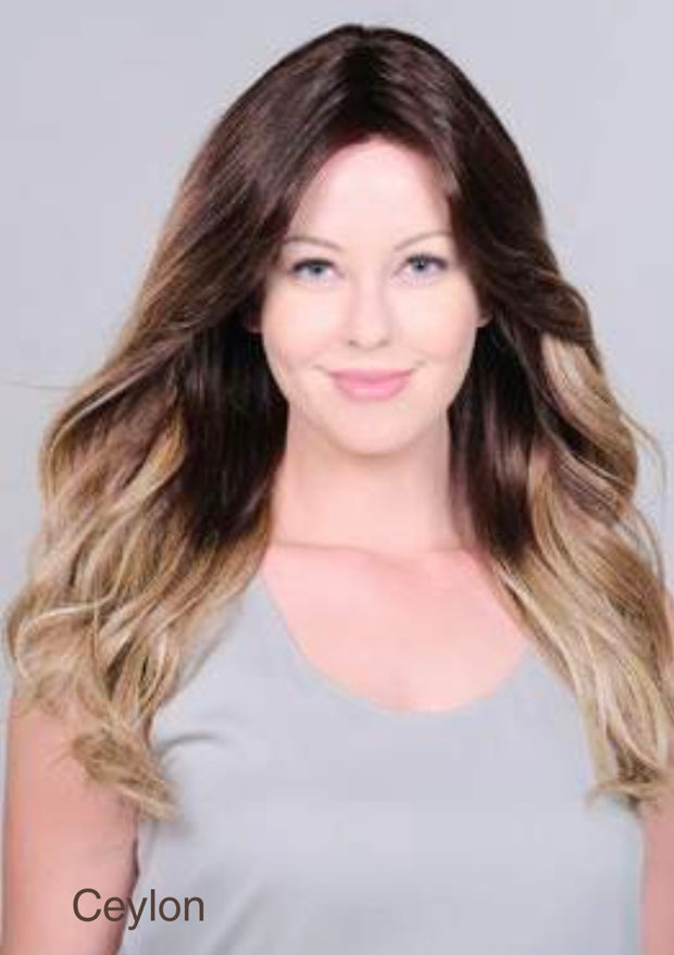 SALE!! "Peerless 22" (Ceylon) BALAYAGE BELLE TRESS Luxury Wig