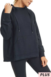 SALE! 19 HD-B {Turning Heads} Black Hoodie PLUS SIZE XL 2X 3X