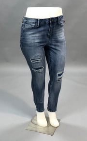 SALE!! BT-A {Trouble} YMI Light Destressed Denim Jeans PLUS SIZE 18