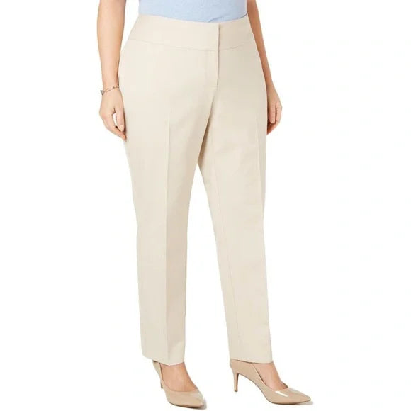 SALE!! BT-B  M-109  {Alfani} Beige Tummy Control Pants Retail $79.50 PLUS SIZE 18W 24W