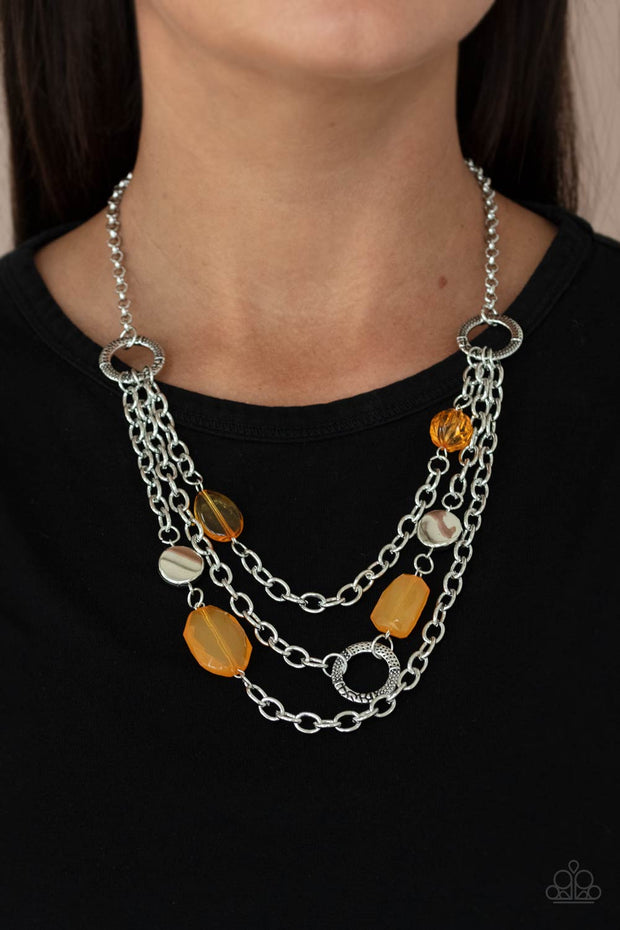 PAPARRAZZI (547) {Oceanside Spa} Necklace