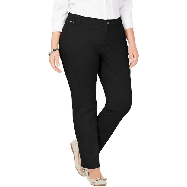 SALE!! BT-R  M-109 {Charter Club} Black Slim Leg Pant RETAIL $69.50 EXTENDED PLUS SIZE 26W