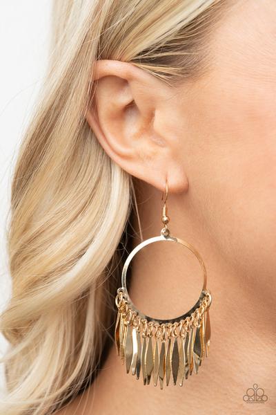 PAPARAZZI (663) {Radiant Chimes} Earrings