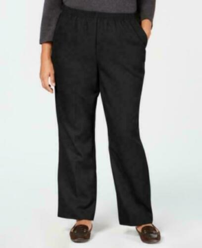 SALE!! BT-N  M-109   {Karen Scott} Black Mid-Rise Pants Retail $44.50 PLUS SIZE 2X